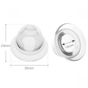 Correcteur de mamelon Haakaa MHK069 taille Ces correcteurs de mamelon vous aideront à faire sortir vos mamelons pour que vous puissiez allaiter plus facilement.