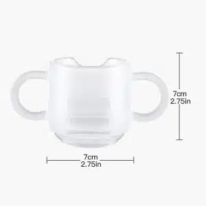 Tasse d'apprentissage silicone Haakaa 150ml 3 Aidez votre petit à faire la transition du biberon à la tasse avec la Tasse en Silicone Haakaa ! Le choix idéal pour les bébés qui apprennent à boire seuls. Dotée d'une capacité de 150 ml, cette tasse offre une prise en main facile et confortable. Facilitez cette étape importante du développement de votre bébé avec la tasse en silicone Haakaa. Commandez maintenant pour une transition en douceur et une expérience d'apprentissage plaisante pour votre petit explorateur. verre haakaa taille Aidez votre petit à faire la transition du biberon à la tasse avec la Tasse en Silicone Haakaa ! Le choix idéal pour les bébés qui apprennent à boire seuls. Dotée d'une capacité de 150 ml, cette tasse offre une prise en main facile et confortable. Facilitez cette étape importante du développement de votre bébé avec la tasse en silicone Haakaa. Commandez maintenant pour une transition en douceur et une expérience d'apprentissage plaisante pour votre petit explorateur.