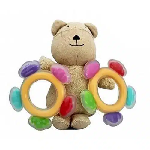 anneau de dentition grande roue silicone 3 1 La conception rugueuse de l'Anneau de Dentition Haakaa aide à développer les capacités motrices et de jeu de votre bébé. En même temps, il soulage les gencives douloureuses et les nouvelles dents. Jetez l'anneau au congélateur pour un appaisement supplémentaire ! Offrez à votre bébé un jouet sûr et apaisant pour accompagner ces moments de croissance. Commandez maintenant pour une solution de dentition pratique et confortable. &nbsp;