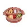 assiette ventouse haakaa 5 1 <ol><li><p><strong>Polyvalence Ingénieuse :</strong> Le gobelet en silicone Sip-N-Snack de Haakaa offre une expérience pratique pour boire et manger en déplacement, avec deux couvercles interchangeables transformant le gobelet en un bec pratique ou un récipient à goûter.</p></li><li><p><strong>Conception Adaptée aux Enfants :</strong> Le bec du couvercle du gobelet est spécialement conçu pour les petites bouches, avec une valve assurant un écoulement régulier de l'eau, rendant la boisson dans cette tasse extrêmement facile pour les enfants.</p></li><li><p><strong>Anti-Éclaboussures et Facile à Emporter :</strong> Le couvercle anti-éclaboussures du snack présente un design en forme de pétale avec des rabats en silicone souple pour une saisie facile des aliments par les petites mains, éliminant les tracas des récipients difficiles à ouvrir. De plus, avec la sécurité anti-renversement, ce gobelet est idéal pour être emporté partout sans crainte de dégâts.</p></li></ol>