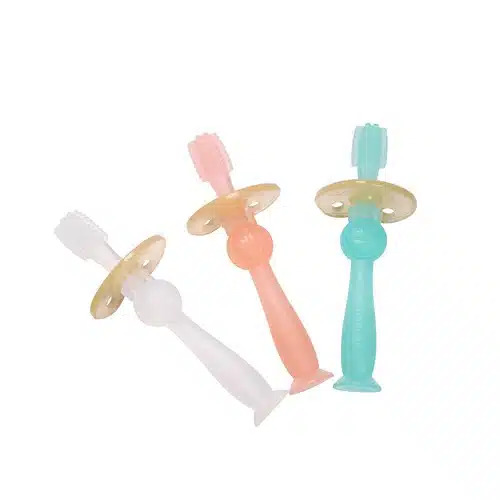 brosse a dent enfant haakaa silicone 1 Offrez un soulagement doux aux enfants avec des dents en croissance grâce à nos brosses en silicone. Soulage même les molaires difficiles.