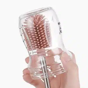 Kit Brosse de nettoyage Haakaa 3 Nettoyez et entretenez vos affaires de bébé et de maternité avec le kit de brosses de nettoyage en silicone de Haakaa ! Composé de trois brosses différentes, ce kit vous aide à nettoyer efficacement tous vos articles essentiels, les laissant sûrs et hygiéniques. Les brosses en silicone offrent une solution douce mais efficace pour prendre soin de vos affaires de bébé. Simplifiez l'entretien et assurez la propreté de vos articles avec le Kit de Brosses de Nettoyage Haakaa. Commandez maintenant pour un nettoyage facile et en toute sécurité. kit brosse nettoyage haakaa gris 5 1 Nettoyez et entretenez vos affaires de bébé et de maternité avec le kit de brosses de nettoyage en silicone de Haakaa ! Composé de trois brosses différentes, ce kit vous aide à nettoyer efficacement tous vos articles essentiels, les laissant sûrs et hygiéniques. Les brosses en silicone offrent une solution douce mais efficace pour prendre soin de vos affaires de bébé. Simplifiez l'entretien et assurez la propreté de vos articles avec le Kit de Brosses de Nettoyage Haakaa. Commandez maintenant pour un nettoyage facile et en toute sécurité.