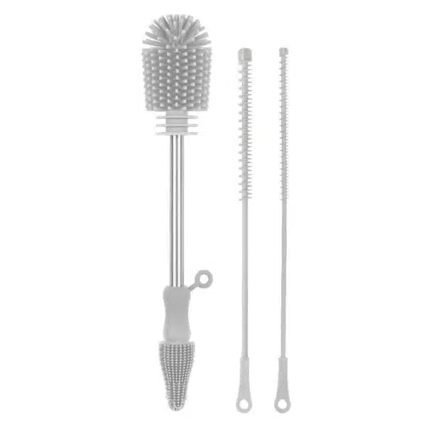 kit brosse nettoyage haakaa gris kit brosse nettoyage haakaa gris 8 1 Nettoyez et entretenez vos affaires de bébé et de maternité avec le kit de brosses de nettoyage en silicone de Haakaa ! Composé de trois brosses différentes, ce kit vous aide à nettoyer efficacement tous vos articles essentiels, les laissant sûrs et hygiéniques. Les brosses en silicone offrent une solution douce mais efficace pour prendre soin de vos affaires de bébé. Simplifiez l'entretien et assurez la propreté de vos articles avec le Kit de Brosses de Nettoyage Haakaa. Commandez maintenant pour un nettoyage facile et en toute sécurité.