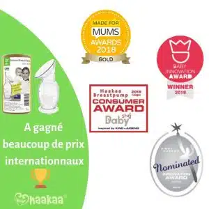Recueil-lait Haakaa Silicone + Couvercle Gris 9 <div class="elementor-element elementor-element-120b132 exad-sticky-section-no exad-glass-effect-no elementor-widget elementor-widget-exad-product-short-description" data-id="120b132" data-element_type="widget" data-widget_type="exad-product-short-description.default"> <div class="elementor-widget-container"> <div class="exad-product-short-description"> <div class="woocommerce-product-details__short-description"> <div class="woocommerce-product-details__short-description"> Pourquoi choisir le Haakaa? <ol> <li>Recueil de Lait Maternel<strong> Doux et Efficace </strong></li> <li><strong>Réduction de la Pression </strong>si vous avez un REF (Réflexe d’Éjection Fort)</li> <li><strong>Soulagement Rapide </strong>des Engorgements</li> </ol> </div> </div> </div> </div> </div> le haakaa est gagnant de differents prix internationnaux