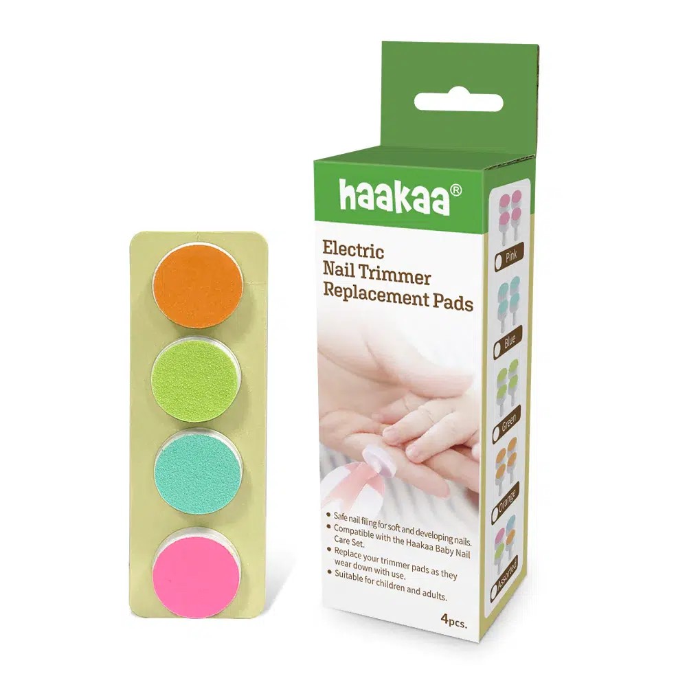 kit remplacement soin ongle SGE005-A 2 kit remplacement soin ongle SGE005 A 2 Facilitez le soin des ongles de votre tout-petit avec nos recharges d'embouts pour Ensemble de Soin des Ongles, spécialement conçues pour répondre aux besoins changeants de chaque étape de croissance. Offrez une précision adaptée à chaque stade pour prendre soin des petites mains de votre bébé. Simplifiez le processus de soin des ongles avec nos recharges de qualité. Commandez maintenant pour une manucure sûre et précise.