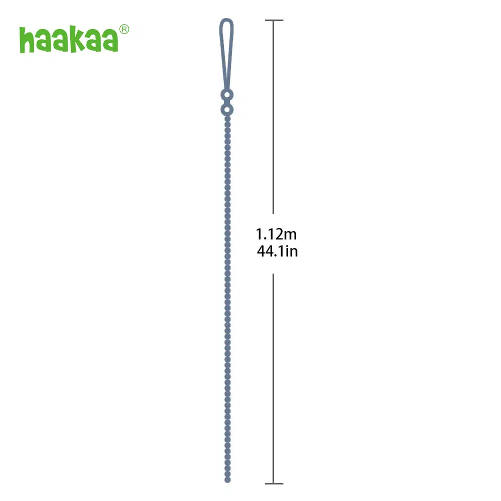 longueur sangle haakaa longueur sangle haakaa Protégez votre recueil-lait des chutes accidentelles avec la Sangle pour Recueil-Lait en Silicone Haakaa ! Notre sangle ajustable est fabriquée en silicone alimentaire durable à 100% et se porte autour de votre cou pendant que vous recueillez votre lait, assurant ainsi la sécurité de ce précieux liquide doré. Ne vous inquiétez plus des bébés remuants ou du risque de chute de votre recueil-lait ! Simplifiez votre expérience de recueil en toute tranquillité. Commandez maintenant pour une protection optimale de votre recueil-lait.