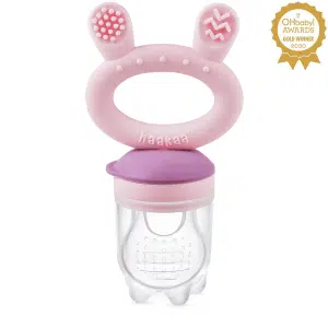 Grignoteur Produits Frais Silicone Rose