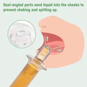 mhk161 seringue silicone haakaa 7 Voici la nouvelle seringue Haakaa: <ul> <li>100% silicone médicale: donner les liquides importants de façon sûr</li> <li>Facile à utiliser: présentez la seringue à bébé et appuyez sur la poire pour administrer le liquide</li> <li>Nettoyage rapide: passez la sous l'eau</li> </ul>