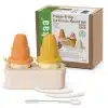 Haakaa moule glace cornet BHK163 M Le <strong data-start="176" data-end="212">Penguin Dual Feeding Syringe Set</strong> est un kit complet et ingénieux conçu pour nourrir votre bébé avec précision, sécurité et douceur. Il permet de donner facilement du lait maternel, des purées ou des liquides, tout en minimisant les risques de fausse route ou d’étouffement.
