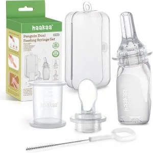 Seringue double pour Alimentation Bébé Haakaa
