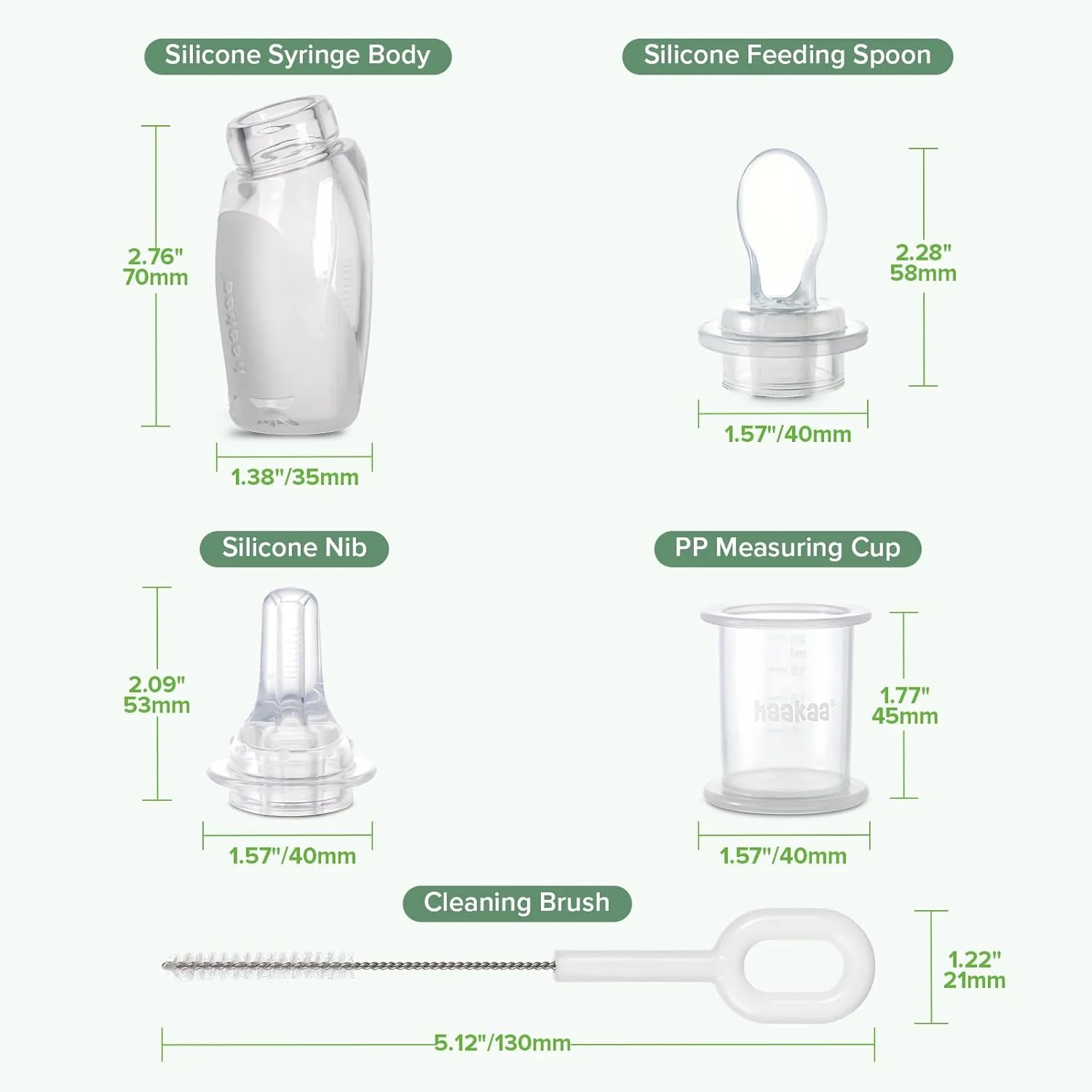 mhk206 ensemble de seringues alimentation pinguin haakaa caracteristiques Le <strong data-start="176" data-end="212">Penguin Dual Feeding Syringe Set</strong> est un kit complet et ingénieux conçu pour nourrir votre bébé avec précision, sécurité et douceur. Il permet de donner facilement du lait maternel, des purées ou des liquides, tout en minimisant les risques de fausse route ou d’étouffement.